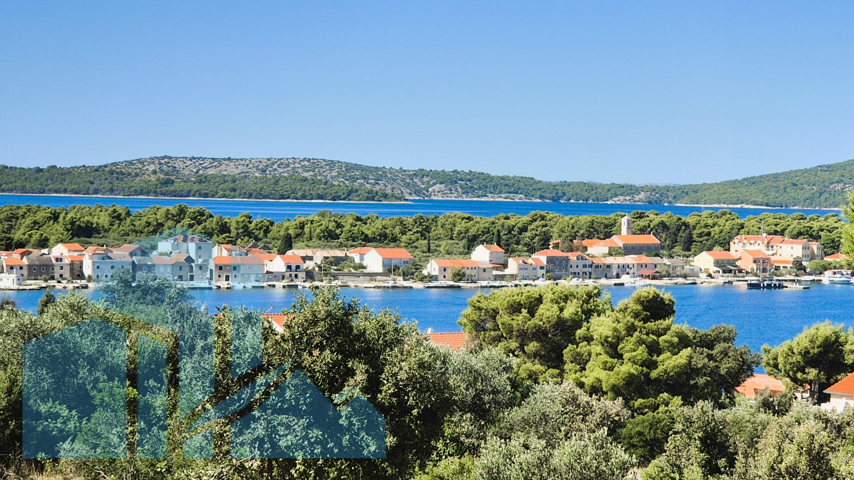 Brodarica, Šibenik - Stan sa pogledom na more - D